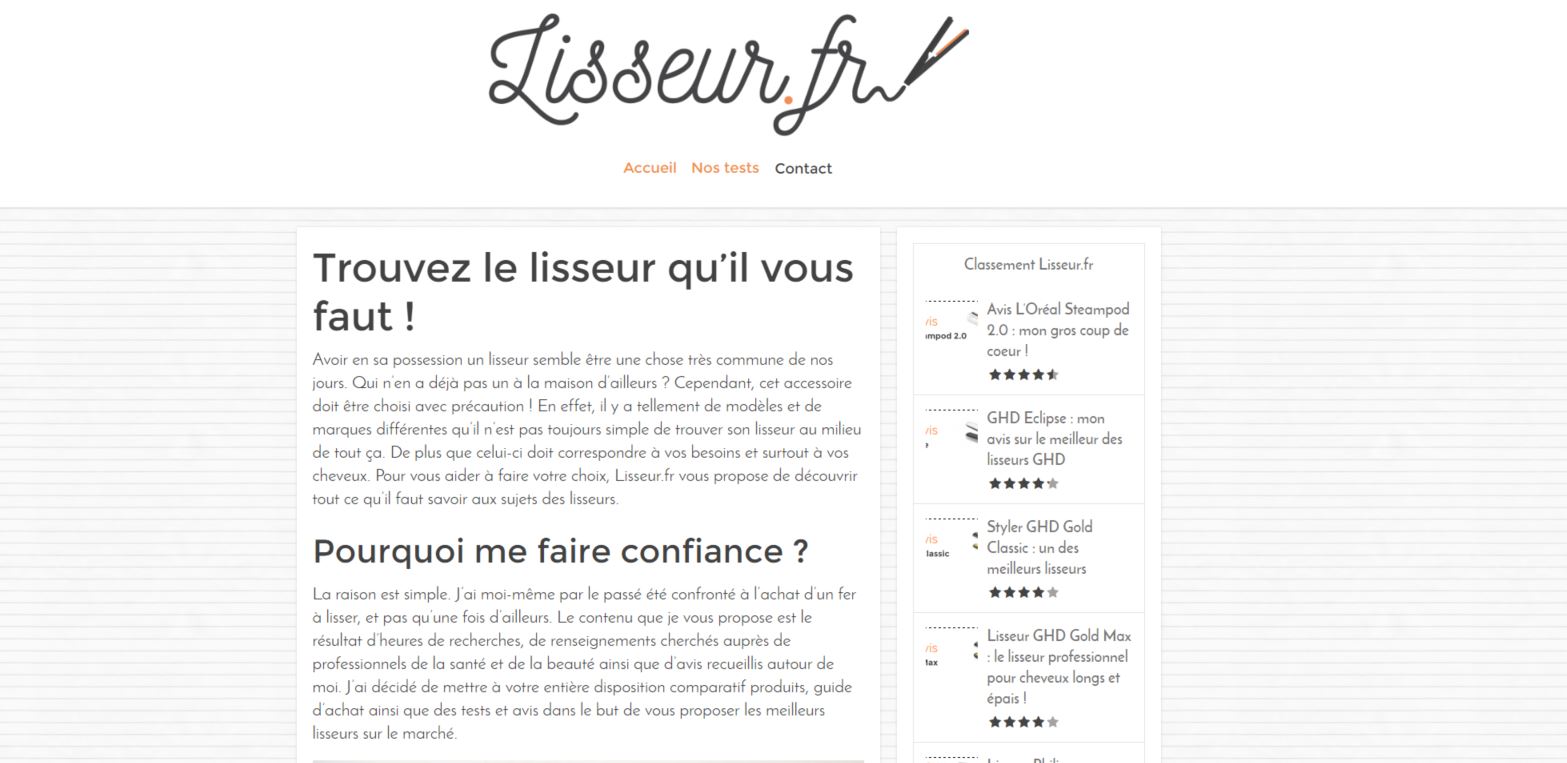 site lisseur.fr